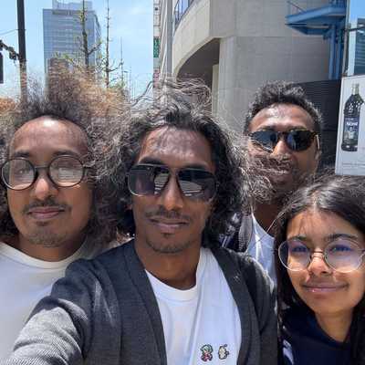 My brothers and niece