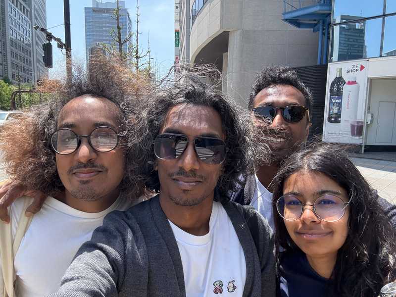 My brothers and niece